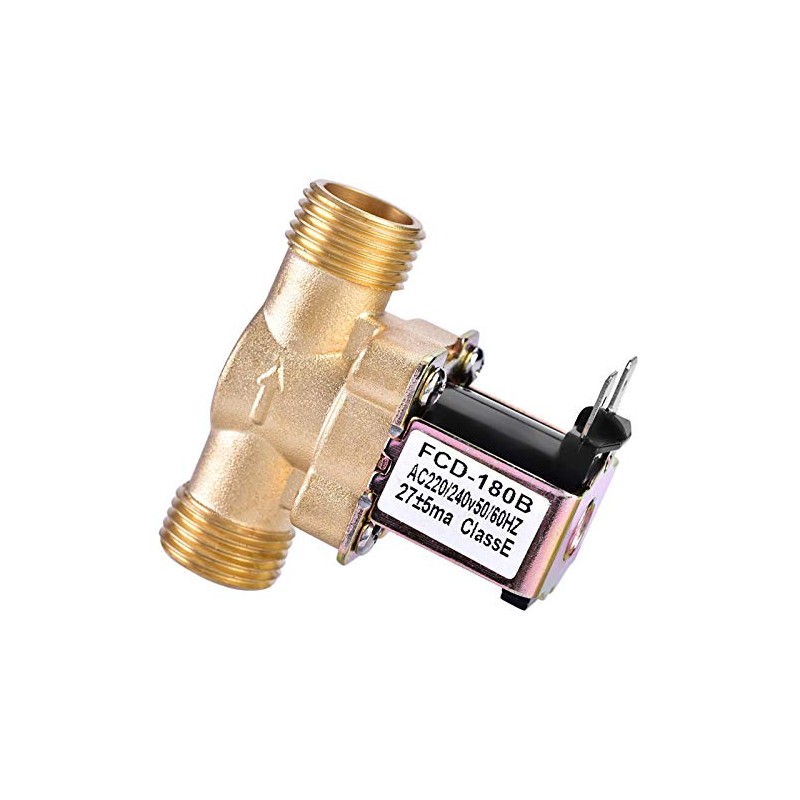 Electric Solenoid Valve Normally Closed Brass for Water Control AC
