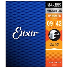 Elixir 12002 Electric Nano Super Light 9-42 (paquete de 3)