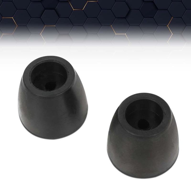 PIT66 Ramp Door Rubber Bumpers Stop Cone Compatible with Cargo