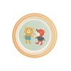 SIGIKID Plate Fox & Bear rPET "4 Friends" Mint, One