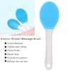 Electric Silicone Brush Silicone Body Brush Long Handle Shower Brush