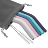 Senneny Set of 6 Silicone Drinking Straws for 30oz and