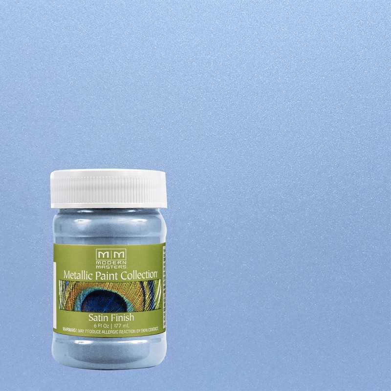 6 oz Modern Masters ME514 Shimmering Sky Metallic Paint Collection,