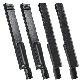 4Pcs 15 13/16 inch Cast Iron Grill Pipe Burners Cast Metal Tube Kit Gas Grill Replacement Parts for Jennair 720-0061, 720-0062, 720-0063, Nexgrill 720-0141, 720-0671, Charbroil Gas Grill Models