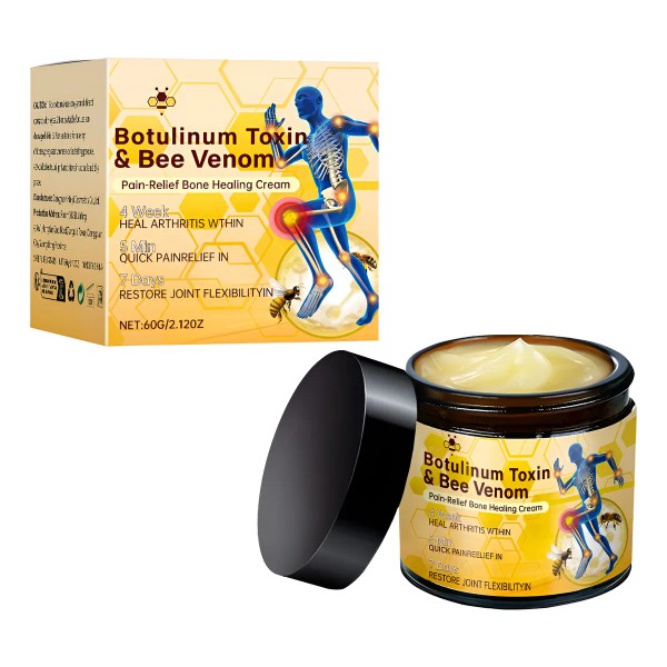 Crema Avanzada Para Articulaciones Y Huesos Bee Venom 60g