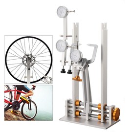 HOTSTORE Wheel Tuning Repair Tool Kit Fits 10 - 29 Wheels Bicycle Wheel Truing Stand Bike Wheel Repair Truing Bearing Stand Platform Mechanic Repairing Rack Wheel Maintenance Support Tool