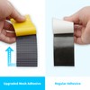 DEVNOL Sticky Back Self Adhesive Solid Rubber Strips 1/16 Thick,