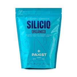 PAXIST - Silicio Orgnico, Algas fosilizadas - Suplemento Alimenticio - sin saborizante, sin gluten, sin azcar, sin conservadores. Cont. Net. 200 g... 