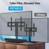 PERLESMITH Universal Swivel TV Stand Base, Table Top TV Stand