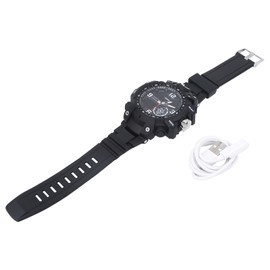 Outdoor Wifi Waterproof Smartwatch Action Camera 12 Million High Definition Photos 2k with LED Lamp Lighting(FOX10-32G )