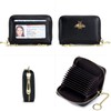imeetu RFID Credit Card Holder, Small Leather Zipper Card Case