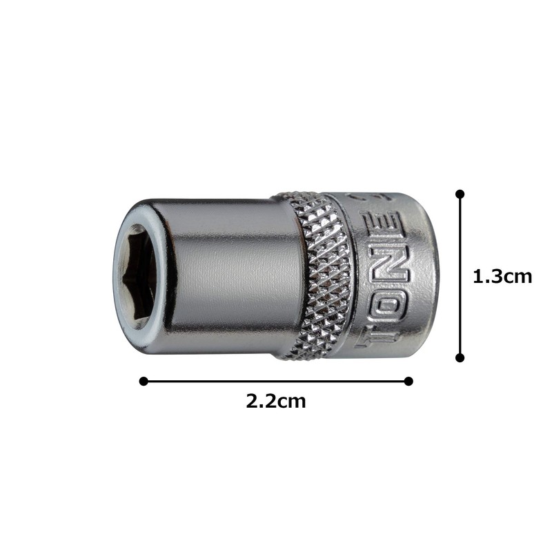 Tone HP2BT Bit Holder Socket, 0.25 inch (6.35 mm) (1/4