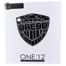 Mezco Toyz Judge Dredd One:12 Collective Action Figure Black and White NYCC Exclusive