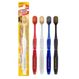 プレミアムケアハブラシ 6列レギュラー かため (色おまかせ)