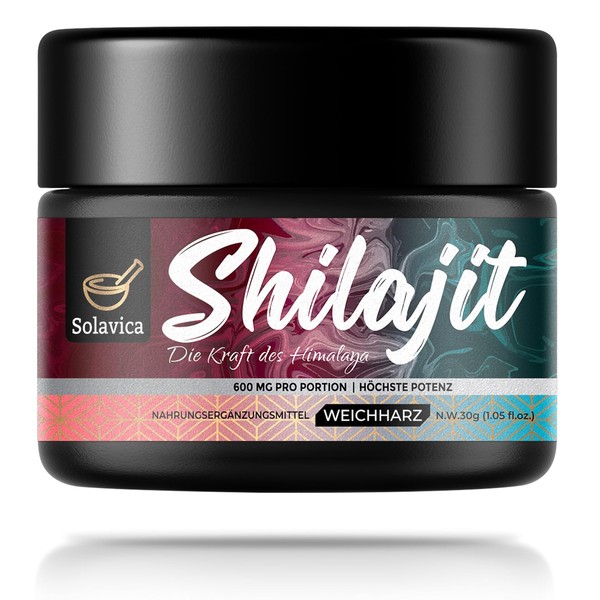 Shilajit Resin - Original Himalaya Shilajit with Fulvic Acid and