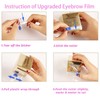 Hipifans Eyebrow Tattoo Plastic Wrap Roll, 3Pcs/Set Disposable Premium Preservative