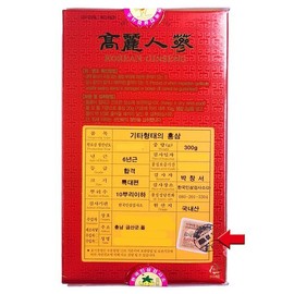 (대명이네 인삼농장)6년근 홍삼 특대편 지함 10뿌리이하(300g)/건홍삼 Daemyeong's Ginseng Farm 6-Year-Old Extra Large Grade Dried Red Ginseng Roots (10 Roots or Less, 300g) - Paper Box