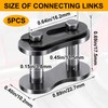 PAGOW 5pcs #40 Roller Chain Connecting Links, Master Connector Link,