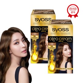 Saios Oleo Cream Gray Cover Hair Dye 2N Sparkling Brown 100g, 2 pcs / 사이오스 올레오크림 새치커버 염색약 2N 스파클링브라운 100g, 2개