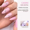 CANNI- Esmalte de uñas en gel rosa claro, 1 pieza