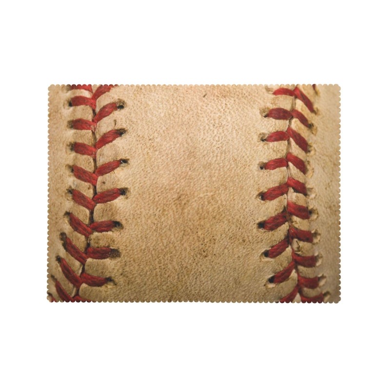 XIOURERY Baseball Table Cloths Decorative for Dining Room, Ball Washable