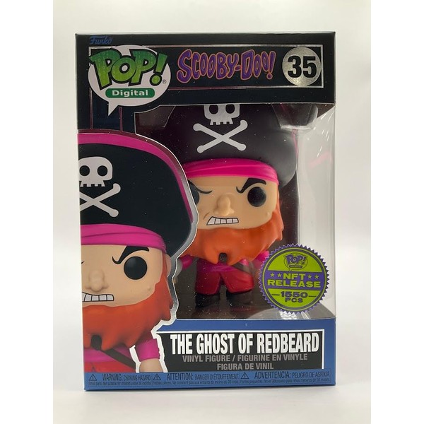 Funko Digital Pop! Scooby Doo: The Ghost of Redbeard #35