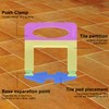 Tile Leveling System Clips 1/16" Tile Leveler Clips 1/16 tile