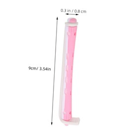 Healvian 24pcs Hair Perm Kit Dual Color Curling Rods for Flexible Curls Suitable for Long and Short Hair Easy Use Perm Tool for Salon-style Waves and Curls