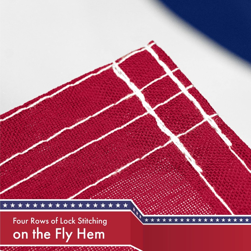 G128 Combo Pack: USA American Flag 3x5 Ft 150D Printed