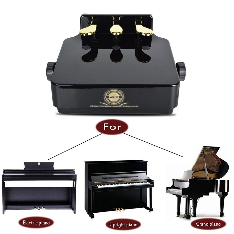 Sound harbor Piano Pedal Extender Adjusted Piano Foot Pedal Extender