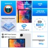 ATMPC Tablet, 10.1" Android 14 Tablets Octa-Core Processor 12GB RAM