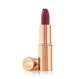 Charlotte Tilbury Hot Lips Lipstick - Hydrating, Long Lasting Lipstick with Orchid & Antioxidant Extracts - Buildable Satin Finish for Fuller-Looking Lips - Secret Salma