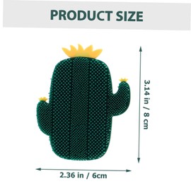 PACKOVE 3pcs Silicone Facial Brush Lightweight Skin Exfoliating Brush for Face Wash and Makeup Removal Soft Household Facial Cleansing Tool for Travel and Daily Use