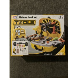 pichoi Toddler Tool Set for 3+ Year Old, Tool Box for Kids, Boy Toys for Age 3-6