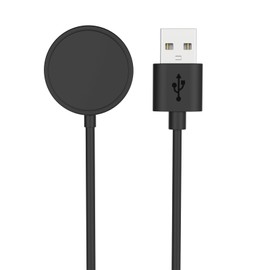 Astorgos Charging Dock for Gabb Watch 3/3e, Magnetic Gabb Watch 3/3e Charger Cable, Fast Charging USB Type-A Charger Dock Accessories with 3.3 ft/1 m, Black