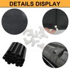 UDEAR 10 Tier Shoe Rack 9 Grids with Dustproof Cover