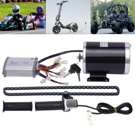 unknown 48V 1000W Brush Motor Controller Conversion Kit for Electric Bicycle ATV Ebike