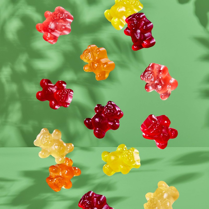 Black Forest USDA Organic Gummy Bears - 65 Pouches -