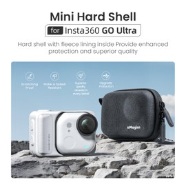 Taoricup Instax 360 GO Ultra Compatible Storage Case, Storage Bag, Protective Cover, Compatible with Insta360 Go Ultra Accessories Camera Case