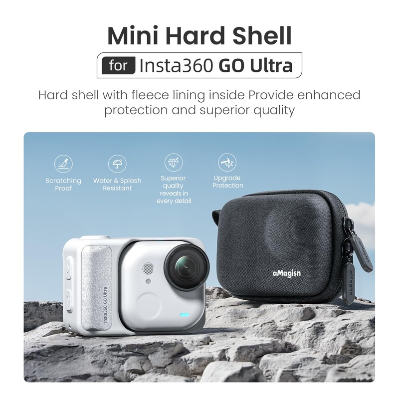 Taoricup Instax 360 GO Ultra Compatible Storage Case, Storage Bag,