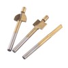 10 pcs 1/8" Shank HSS Router Bit Set Coated Trimming