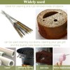 YXQ 12Pcs Tube Brush Kit Stainless Steel/Brass Round Wire Pipe