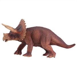 Zerodis Realistische Dinosaurier Triceratops Figuren Pädagogisch Spielzeug Spielfiguren Realistische Prähistorische Robuste Dinofigur für Junge Partyzubehör Lernstoffe (#1)