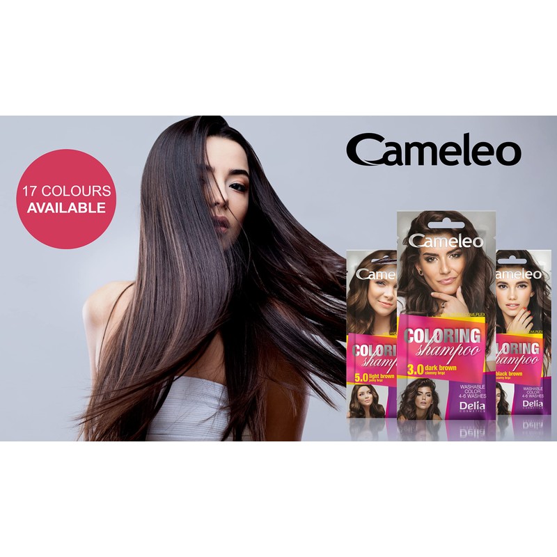 Cameleo - Coloring Shampoo - Dark Blonde - Quick and