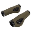 Artificial Leather Bicycle Grips Liquid Silicone Palm Pad Shock Absorption