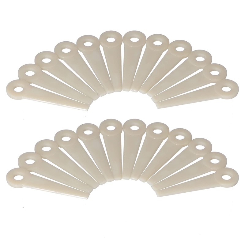 24pcs Trimmer Blade Heads Replacements Brush Cutter Trimmer Weed Eater