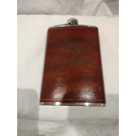 Crown Royal Limited Edition Stainless Steel 8 oz Flask NEW COLLECTIBLE GIFT