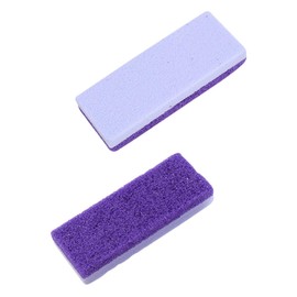 BIUDECO 2pcs Double-sided Pumice Stone Callus Remover Foot File Scrubber for Foot Care