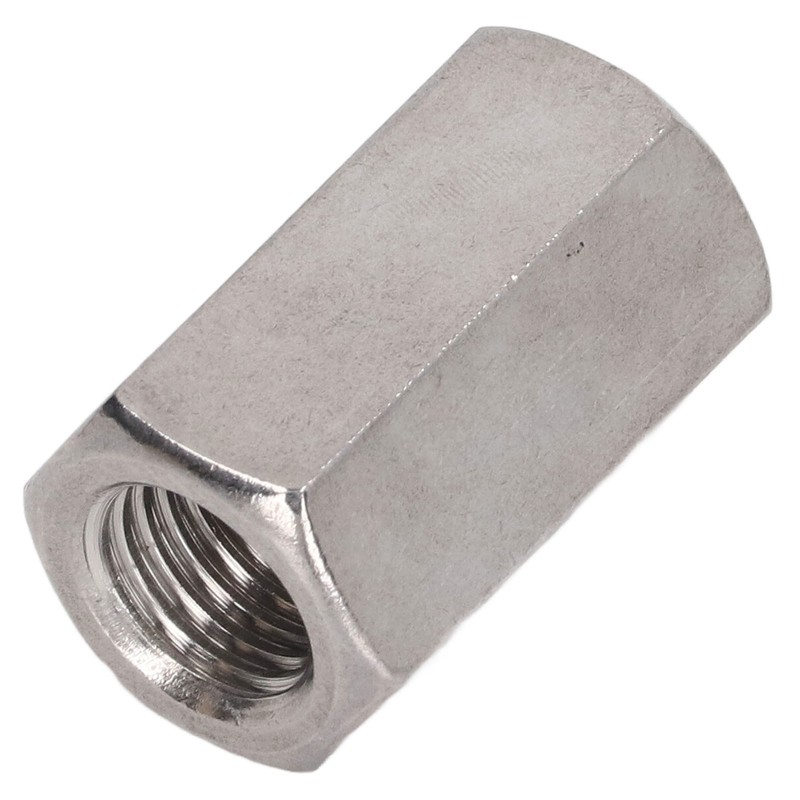5Pcs Hex Coupling Nut Set Connector 304 Stainless Steel Industrial
