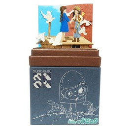 Sankei MP07-131 Studio Ghibli Mini Castle in the Sky Awakening Theta Paper Craft